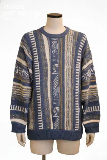 남성용 스트릿 스타일 니트 스웨터