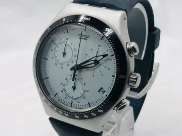 swatch IRONY 스와치 아이로니 크로노그래프 손목시계 작동품