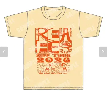[가격 인하] 리얼 피스 리얼 페스티벌 전 Zepp 라이브 T셔츠