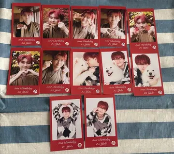 초특급 유키 군 31세 birthday 미니 사진 12장 세트