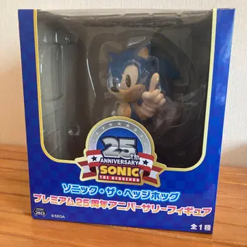 소닉 프리미엄 25주년 피규어 미개봉 새상품