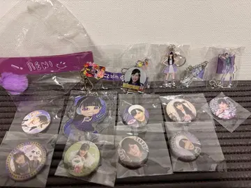 모모이로 클로버 Z 보라색 타카기 레니 레니쨩 캔 배지 아크릴 키링