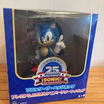 소닉 프리미엄 25주년 피규어 미개봉 새상품