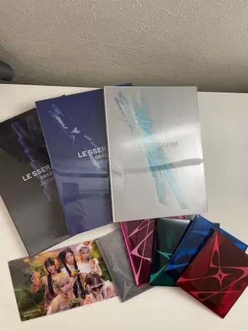LE SSERAFIM CRAZY 앨범 세트