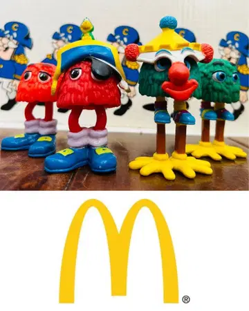 89' 맥도날드 퍼니 프라이 프렌즈 x 4 프라이 가이