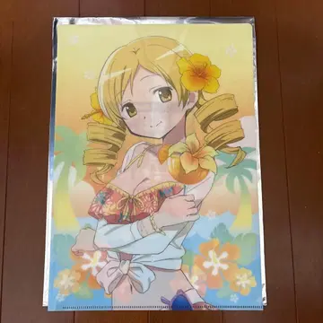 마도카 마기카 돌진 스토어 한정판 토모에 마미 클리어 파일