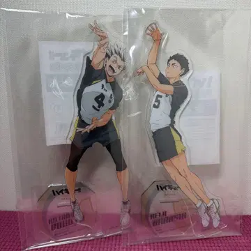 하이큐!! 보쿠토 코타로 아카아시 케이지 아크릴 스탠드 세트