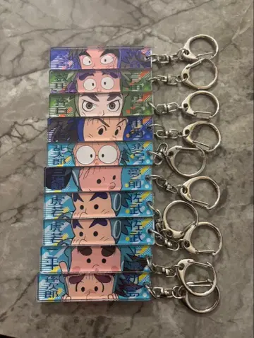 닌타마 란타로 눈매력 아크릴 키링 세트