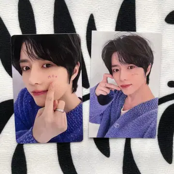 TXT 팬미팅 MOAZONE 한국 일본 범규 FC 트레이딩 카드 2장