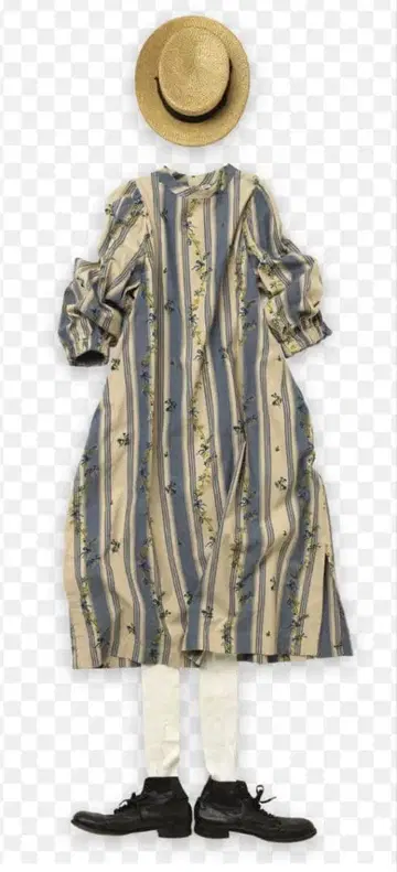 45R45rpm 인도 옥스포드의 세시풍속 퍼프 드레스