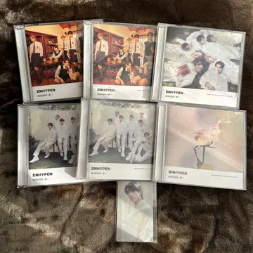 ENHYPEN BORDER: 덧없는 6장 세트 트레이딩 카드 포함