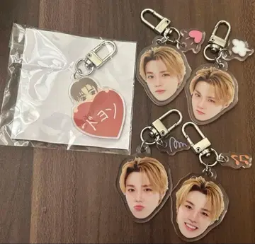 treasure 도영 희로애락 얼굴 아크릴 키링 컴플리트