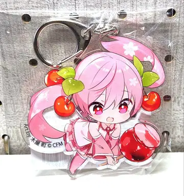 벚꽃미쿠x히로하코 아크릴 키링 ill.키야마치