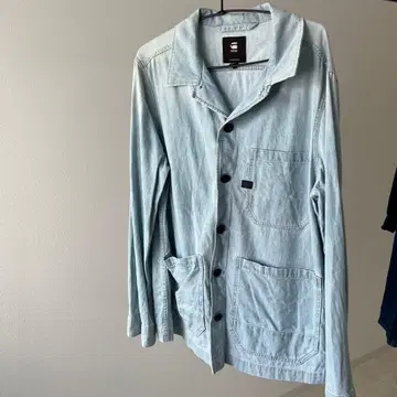 G-STAR RAW 워시 가공 데님 커버올