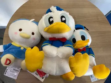디즈니 도날드덕 밀키 보아 봉제 인형 3점 일괄 택 포함