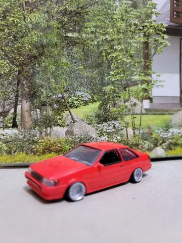 1/72 AE86 레빈 개조