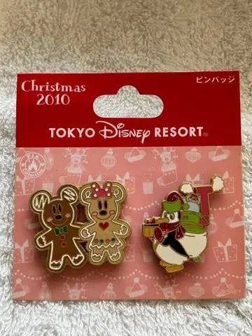 [ 디즈니 핀 배지 ] 도쿄 디즈니 리조트 크리스마스 2010 파블로