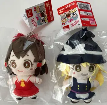 동방Project 봉제 인형 키링 레이무 마리사 다이소