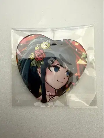 단간론파 마이조노 사야카 하트 캔뱃지 10주년 드레스업