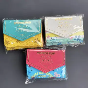 스펀지밥 SpongeBob 지갑 3종 세트