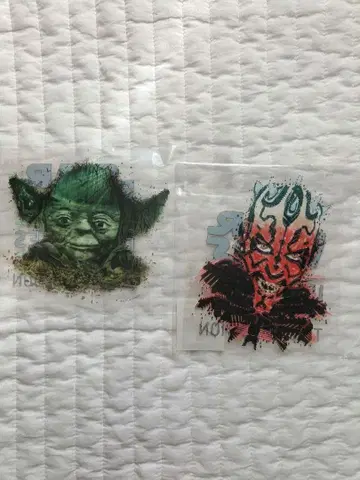 [레어] STAR WARS Identities 한정판 스티커 세트