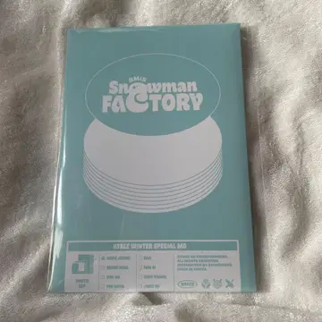 ATEEZ 스노우맨 팩토리 MD 홍준 포토 미개봉