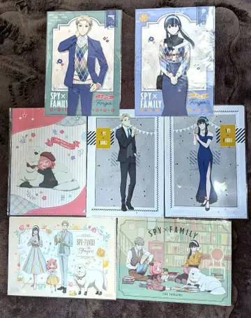 SPY x FAMILY 스파이 패밀리 클리어 파일 7장 세트