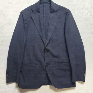 라르디니 패커블 네이비 이지웨어 자켓 체크 44