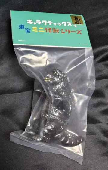 캐릭터 픽스 고질라 미니 사이즈 블랙x실버 소프트 비닐