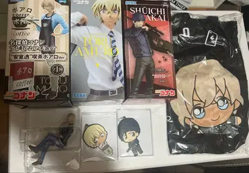 명탐정 코난 아무로 토오루 이상윤(아카이 슈이치) 피규어 등 묶음 판매