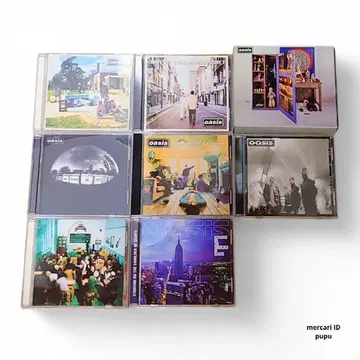oasis CD 8작품 일괄