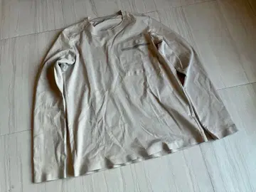 미사용 어태치먼트 긴팔 티셔츠