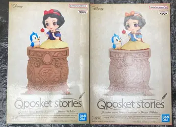 미개봉 새상품 Qposket stories 백설공주 피규어 2개 세트