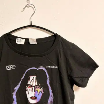 KISS 1978 에이스 프레일리 밴딩T셔츠 락T 밴드T M