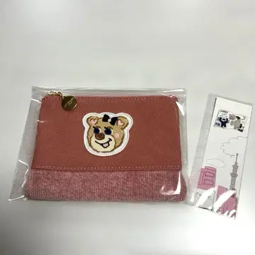 [ 새상품 ] 러브리 바이 페이러 와펜 파우치 올드 테디 걸 니나