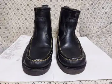 러셀 모카신 블랙 핸드메이드 제품