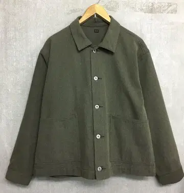 타이가 타카하시 새상품급 Lot.303 커버올 자켓 서지 그린