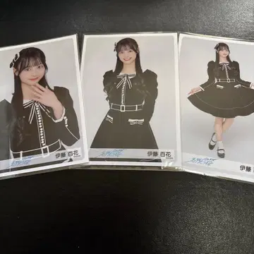 AKB48 명나고리 벚꽃 회장 한정 이토 모모카 브로마이드 3장 세트