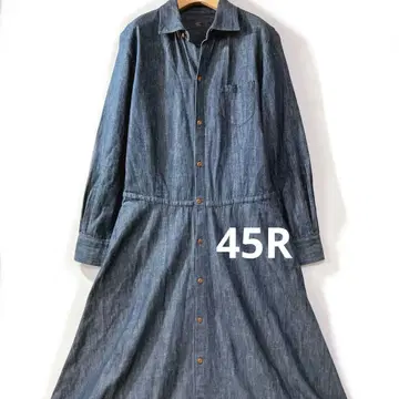 45R 45rpm / 데님 셔츠 원피스