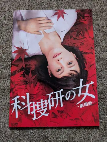 영화 [수사과학연구소의 여자] 사와구치 야스코 팜플렛