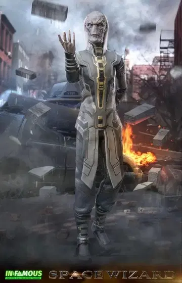 IN-FAMOUS 1/6 스페이스 위자드 액션 피규어 IF001