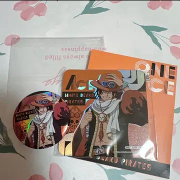 원피스 에이스 무기와라 스토어 상하이 중국 한정판 코스터 캔뱃지