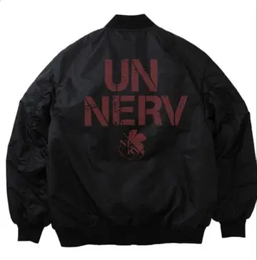 에반게리온 NERV MA-1 자켓/블랙 (COSPA)