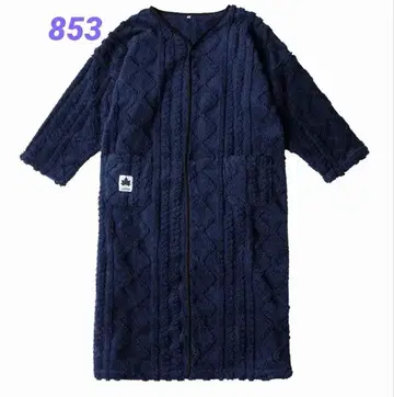 LOGOS 착용 담요 네이비 853