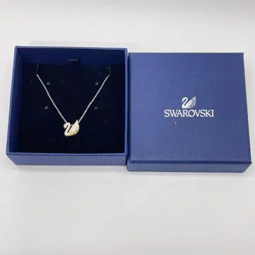 Swarovski 백조 모티브 목걸이