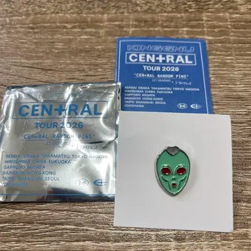 CEN+RAL TOUR 2026 에이리언 핀 배지 kingGnu