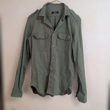 5351 POUR LES HOMMES 밀리터리 자켓 올리브 그린