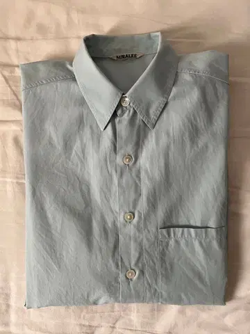 auralee Washed Finx Twill Big Shirts