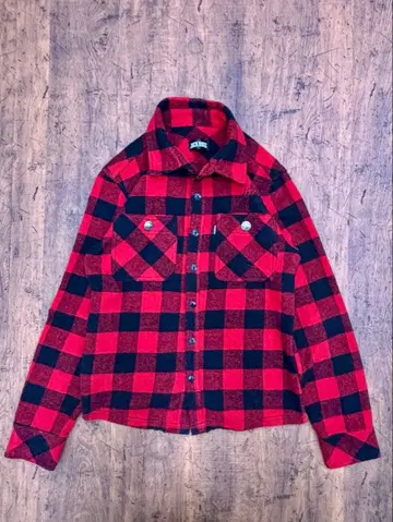 JACKROSE 잭로즈 플란넬 셔츠 버팔로 체크 콘초