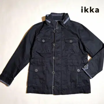 [ikka] 밀리터리 필드 자켓 블루종 [ L ]